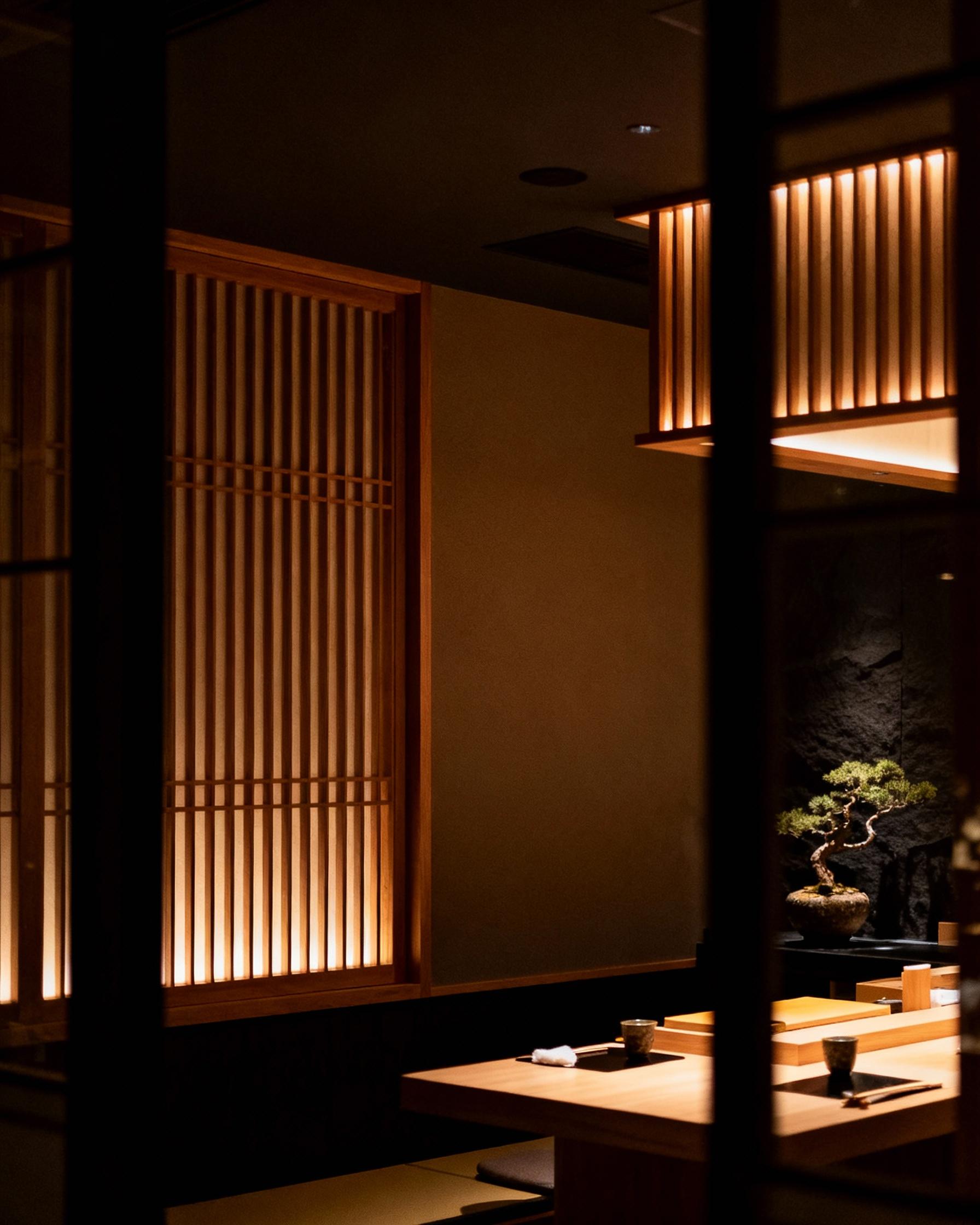 Evening ambiance at Kenzo Restaurant